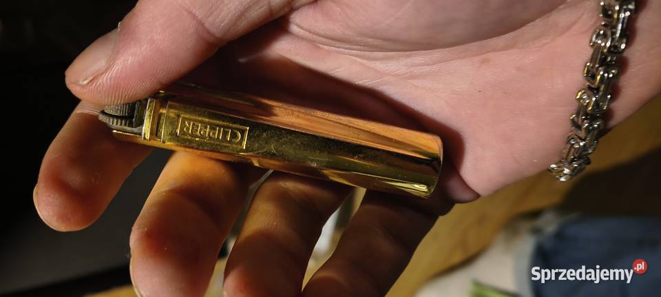 Zloty metalowy clipper Warszawa
