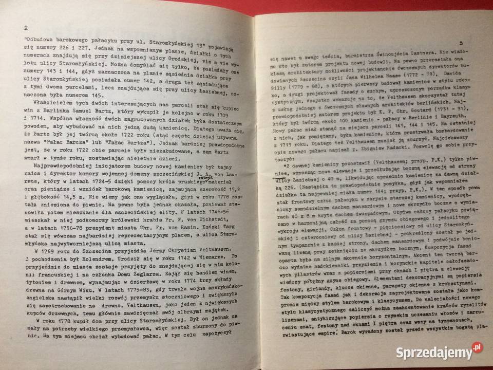 742 Szczecin Informacje Krajoznawcze 8 sprzedam