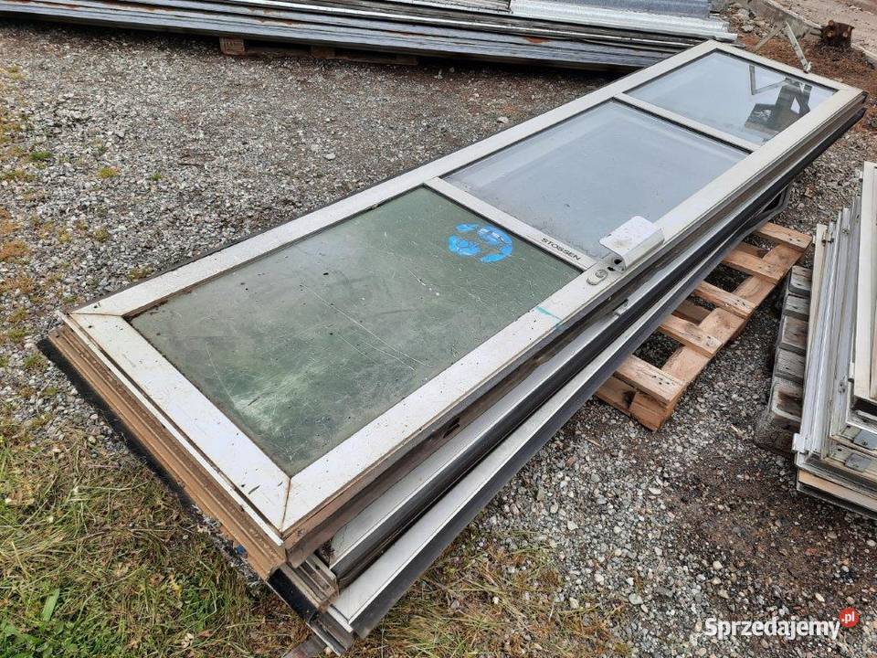 Brama warsztatowa przemyslowa przeszklona Krzczonów-Wójtowstwo