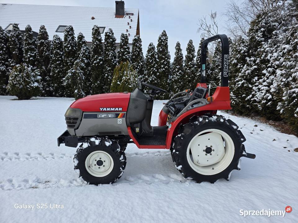 Traktorek Yanmar AF18 18 4x4 Wspomaganie dolnośląskie Góra