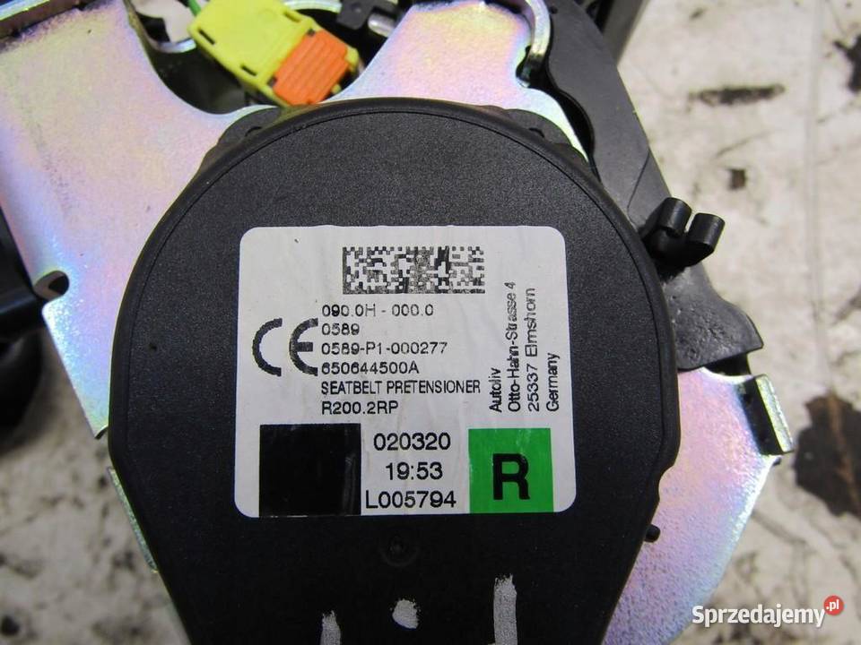 PAS BEZPIECZEŃSTWA PRAWY TYŁ FORD FOCUS MK4 HB Pasy bezpieczeństwa lubelskie sprzedam