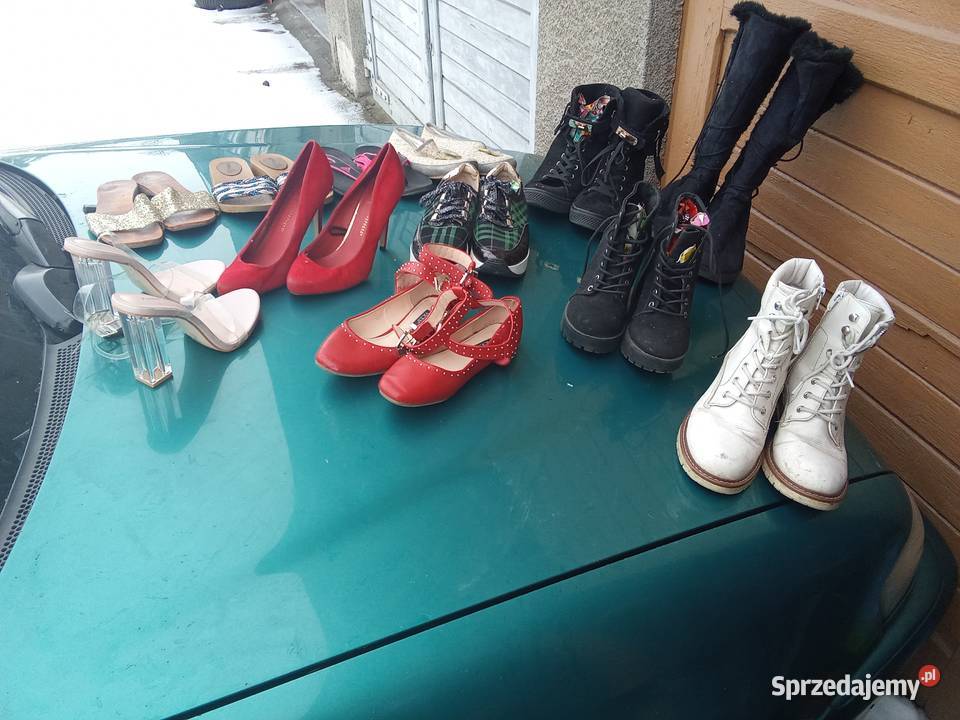 Buty damskie wygodne 38 TANIO Super STAN skóra małopolskie Kraków