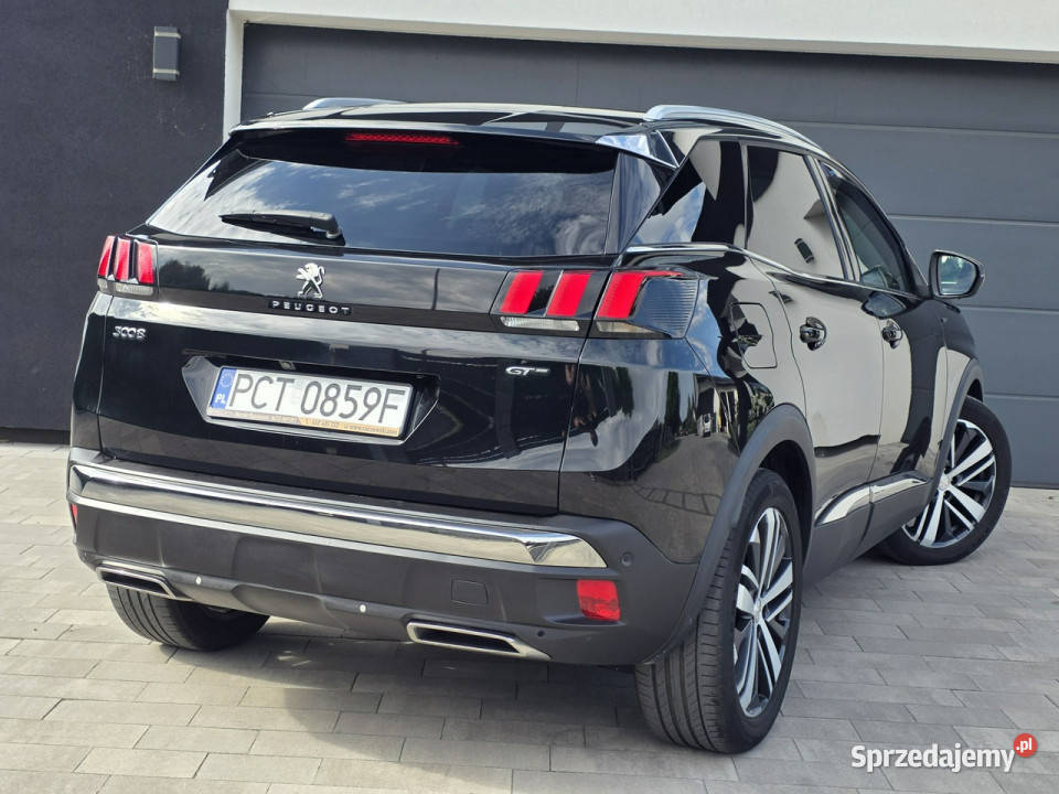 Peugeot 3008 GT 180 EAT6 skóraakcantara KAMERY Rok produkcji 2017 Czarnków