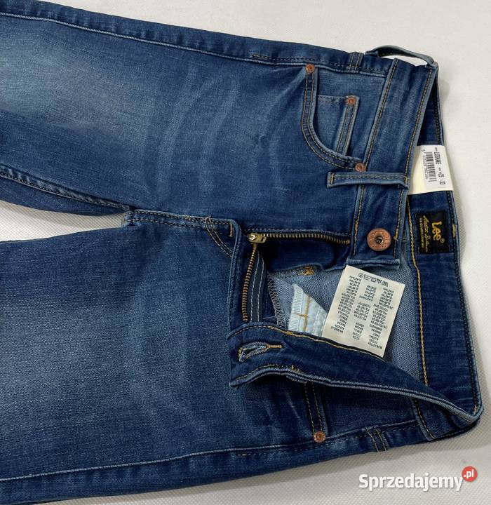 Spodnie damskie Lee Scarlett Slim W25 L33 niebieski Pisz