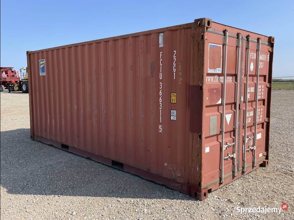 Kontener morski magazynowy 20DV 6 metrowy Kamienna Góra sprzedam