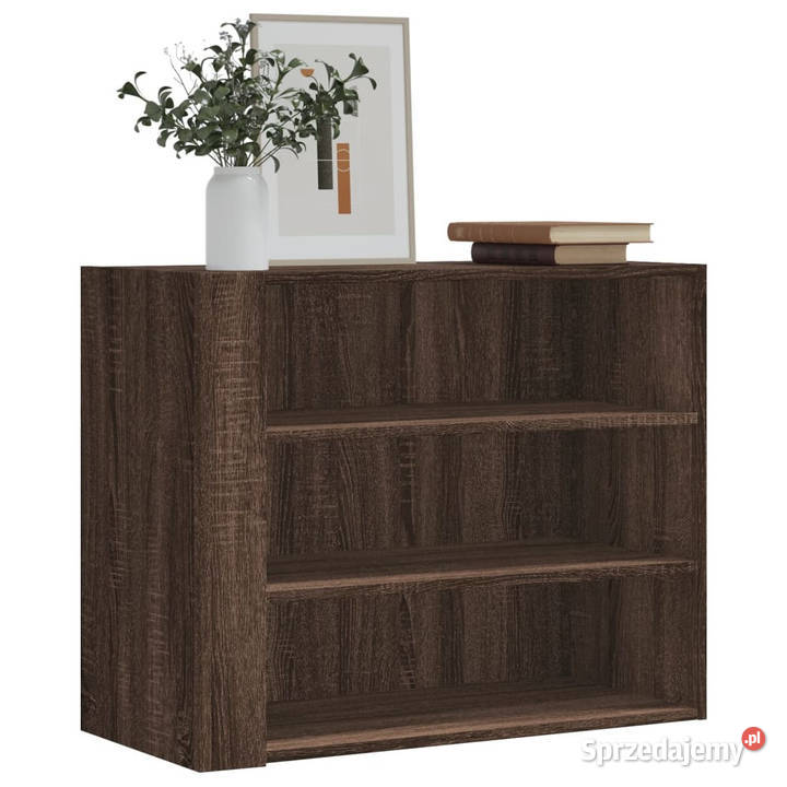 Szafka wisząca brązowy dąb 75x35x60 WM848422 Dom i Ogród