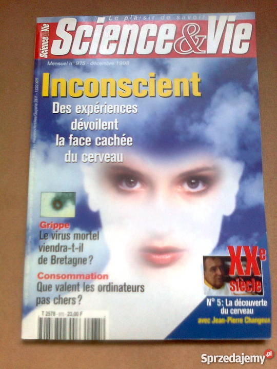 SCIENCE VIE miesięcznik francuski Czasopisma sprzedam