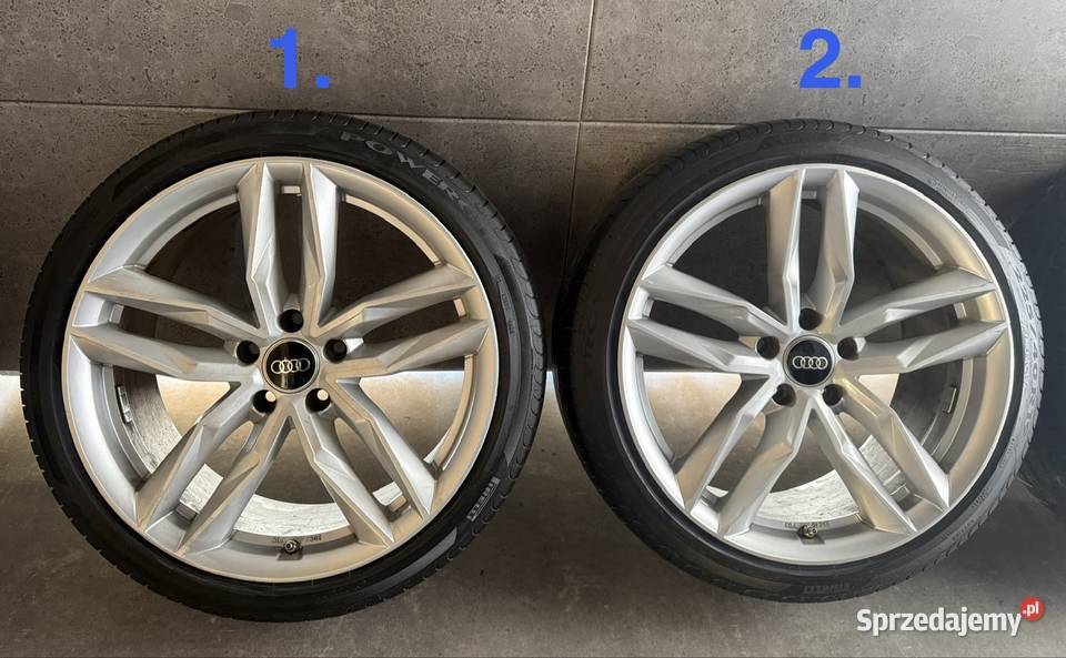 19 Audi A4 A6 felgi koła komplet 5x112 ET45 85J wielkopolskie Lubasz