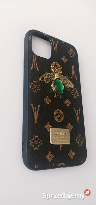 Etui case na Iphone 11 brązowe PREZENT NA