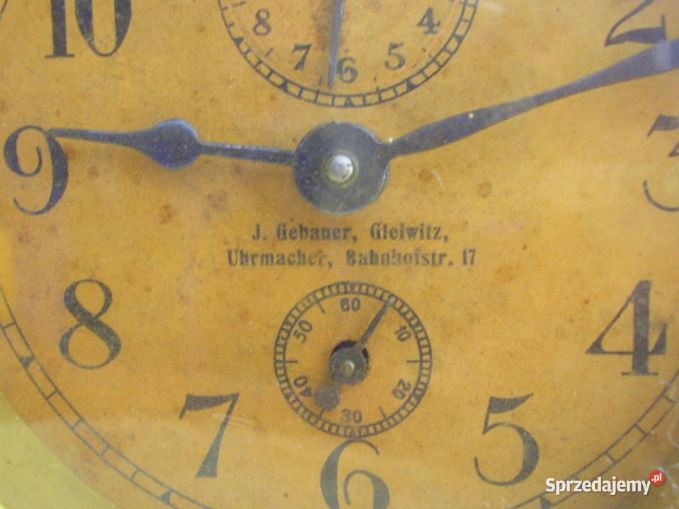 przedwojenny 35 GLIWICE zegarek budzik GLEIWITZ Warszawa