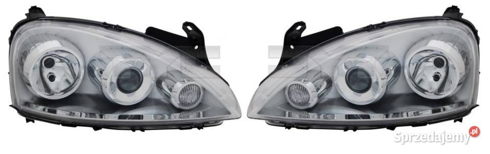 Opel Corsa Opel Combo 0310 Reflektor przedni