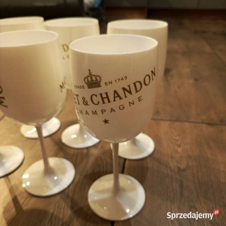 Kieliszki do szampana Mot Chandon Ibiza Biały Warszawa