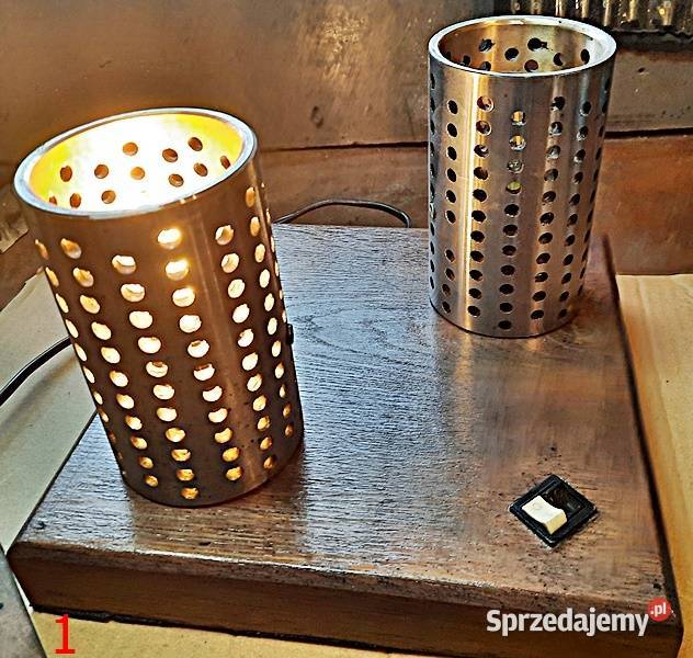 Lampa lampy na stolik 2x E14 projekt kreatywny Pozostałe Ostrów Wielkopolski