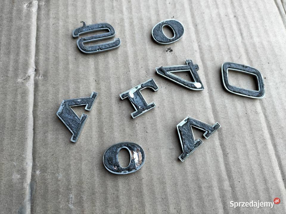 VOLVO S40 NAPIS ZNACZEK EMBLEMAT TYLNEJ KLAPY Kamień-Kolonia sprzedam