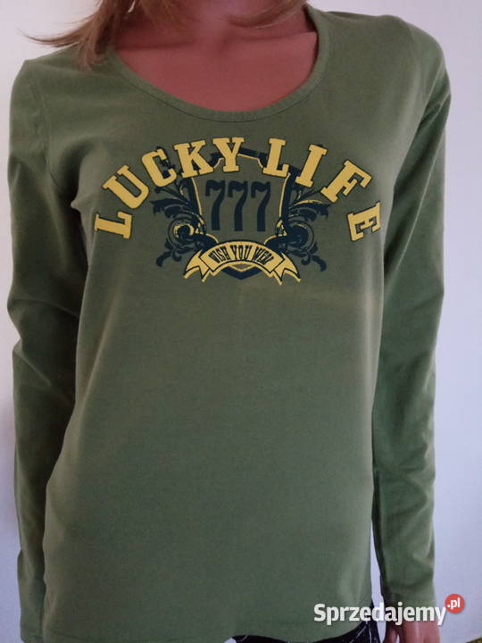 Tshirt line zielony z nadrukiem r 363840 Pszczyna