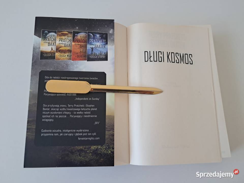 Książka Długi kosmos T Pratchett S Baxter do Kraków