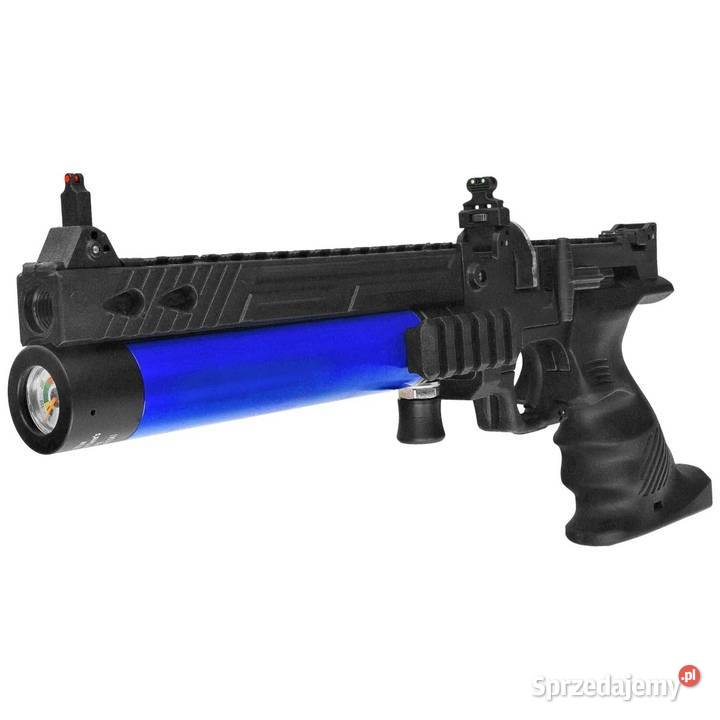 Pistolet wiatrówka PCP Hatsan Jet I Blue 55 mm