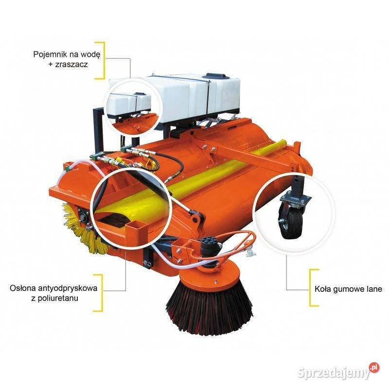 Zamiatarka komunalna ZML 200 system zraszania Rok produkcji 2020 podkarpackie Stalowa Wola