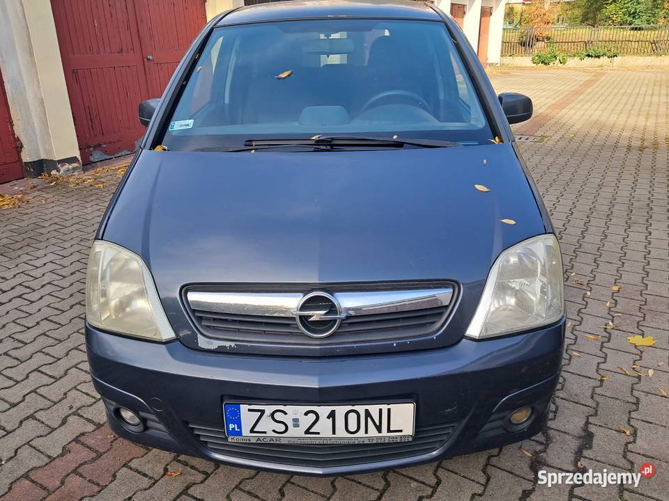 Opel Meriva A Z Gazem Długo Opłaty manualna Samochody osobowe Szczecin sprzedam