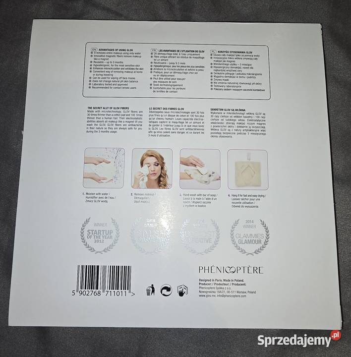 Glov rękawica do demakijażu Pozostałe Sosnowiec