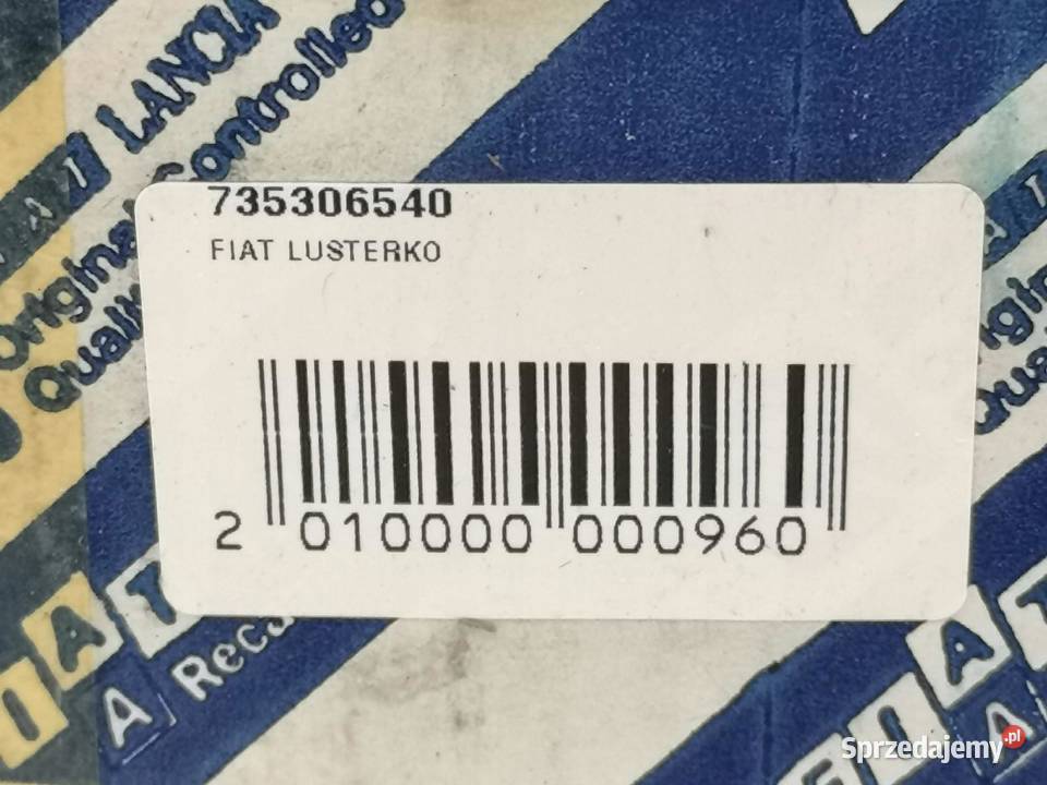 LUSTERKO PRAWE FIAT STILO 20012007 lubelskie