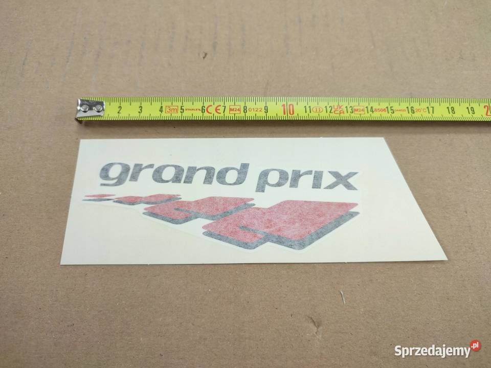 NAKLEJKA GRAND PRIX POD NOGI YAMAHA YQ50 2000 Emblematy