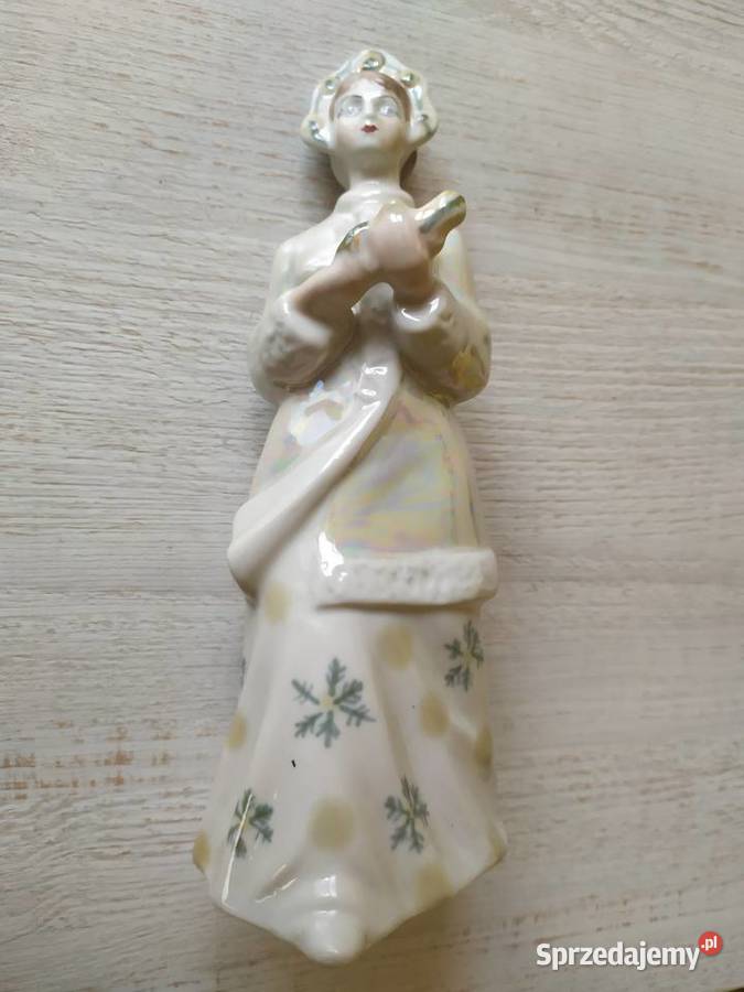 Figurka porcelanowa Śnieżynki Snieguroczka Skierniewice