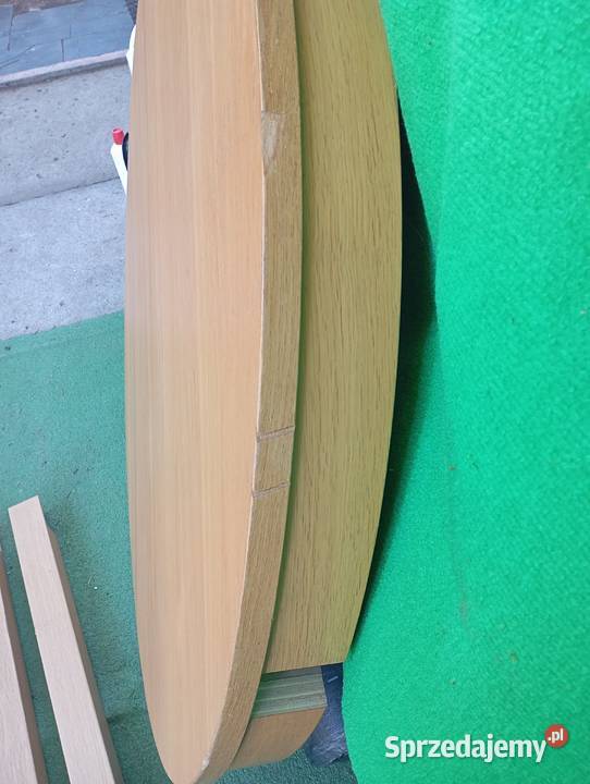 Duży okrągły rozkładany stół 115 IKEA BJURSTA wielkopolskie