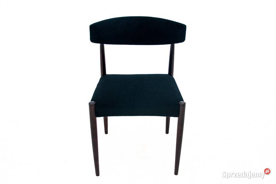 Komplet 4 krzeseł duński design lata 60 Chorzów