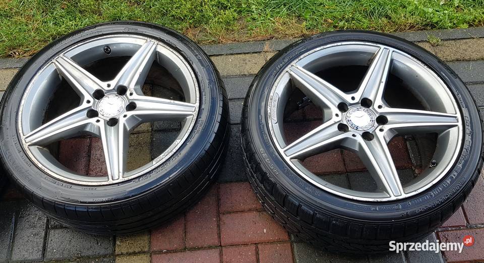 ALUFELGI 18 AMG MERCEDES CKLASA W205 KOMPLET sprzedam