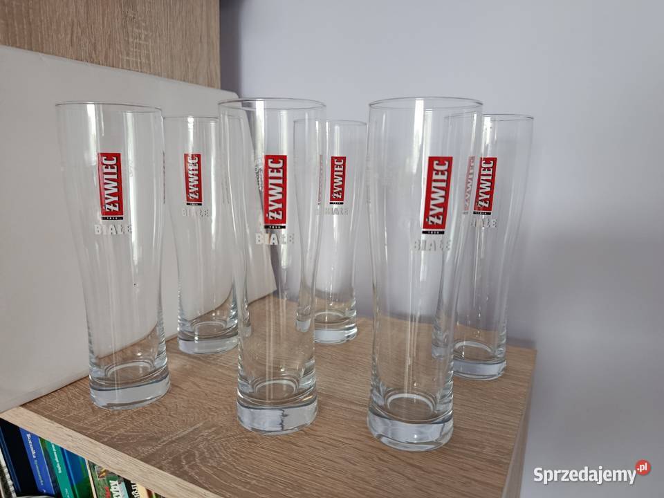 Zestaw szklanek do piwa Żywiec Białe 300 ml podkarpackie Stalowa Wola