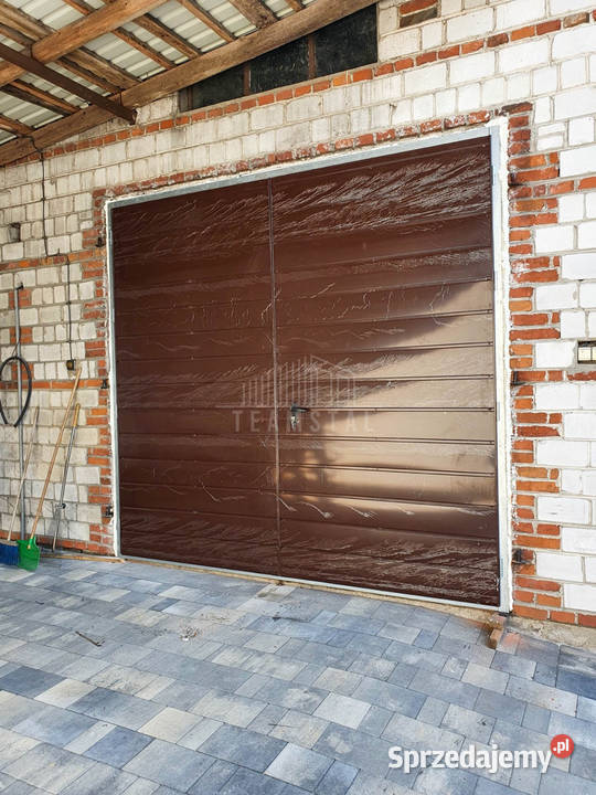Bramy garażowe na wymiar dwuskrzydłowe ocieplone Legnica