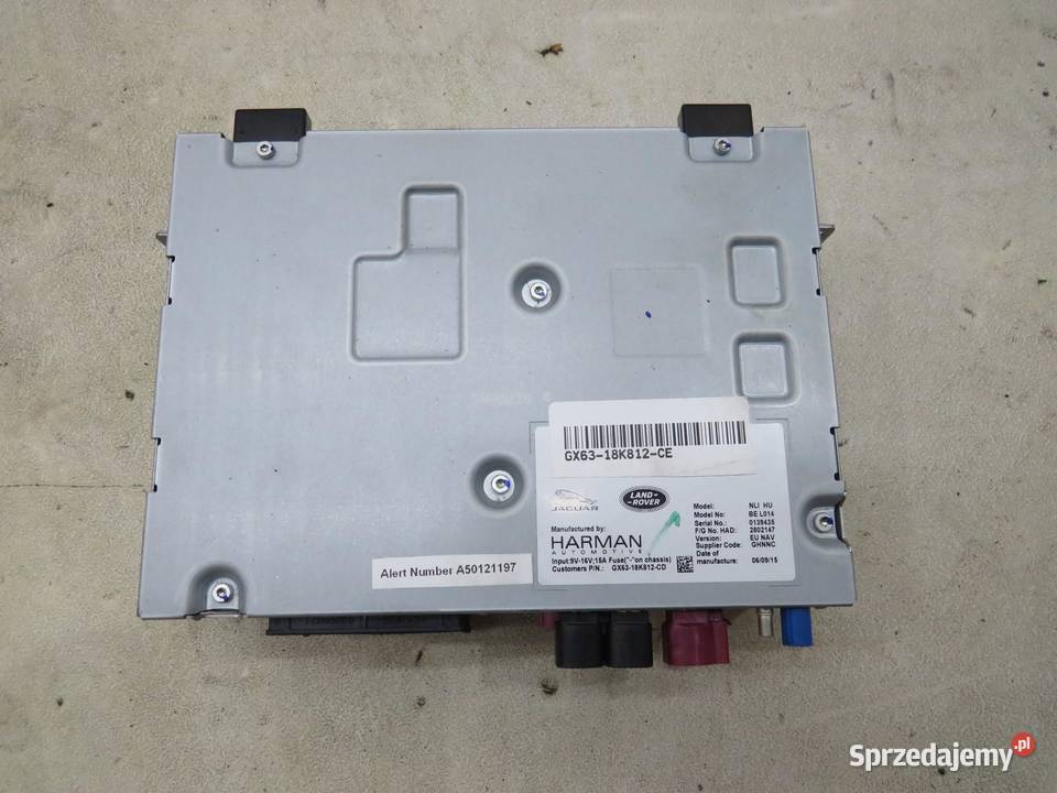 RADIO NAVI TUNER JAGUAR XF X260 GX6318K812CE lubelskie