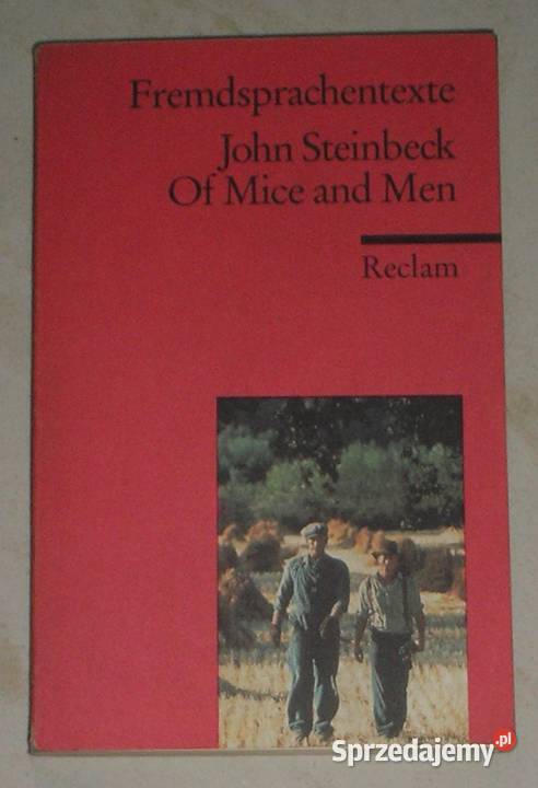 John Steinbeck Of Mice and Men w oryginale Kraków