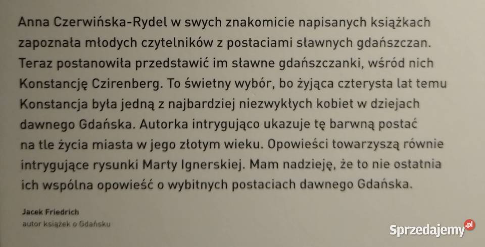 Bałtycka syrena Konstancja Czirenberg ACz Rydel twarda