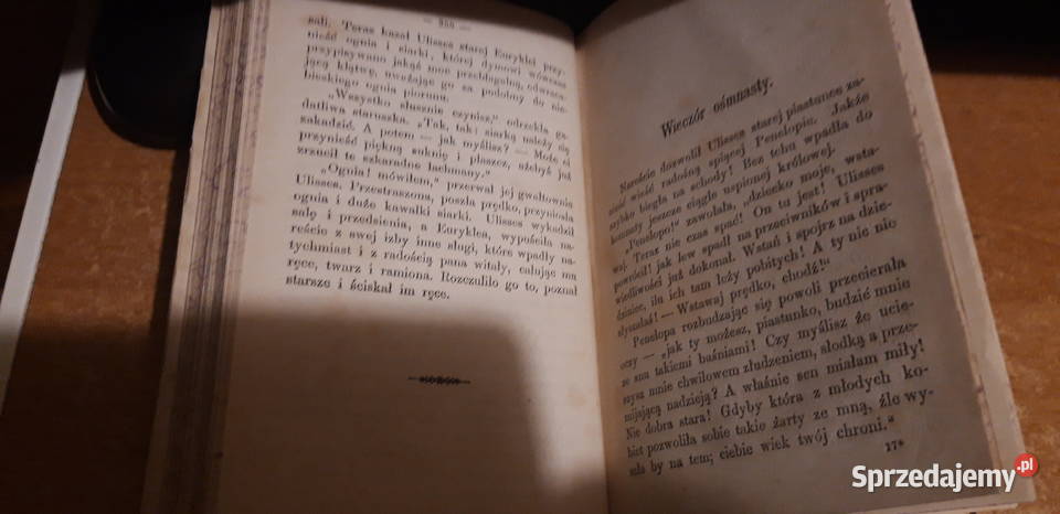 Powrót Ulissesa do Itaki Lwów 1868 oryg opr Iwno