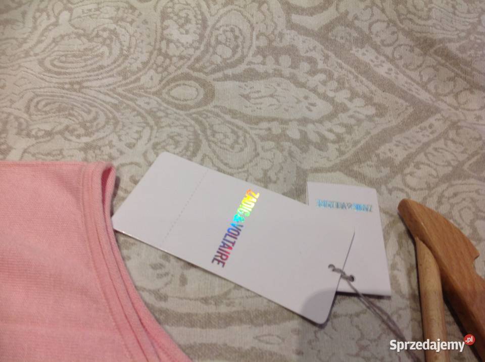 Koszulka Bokserka Dzianinowa ZADIGVOLTAIRE S Odzież damska Nowa Sól