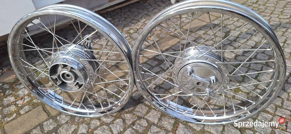 Odrestaurowane koła wsk 175 Motocyklowe opolskie Opole sprzedam