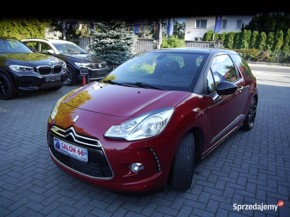 Citroen DS3 16t Ledy Stan Idealny100bezwypadkowy podgrzewane fotele Częstochowa
