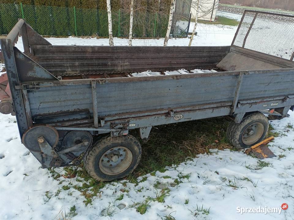 Rozrzutnik obornika w oryginale agromet czarna Limanowa sprzedam