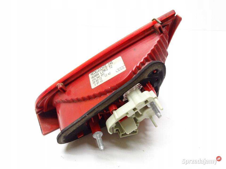 LAMPA LEWA LEWY TYŁ TYLNA W KLAPE AUDI A5 8T 3D sprzedam