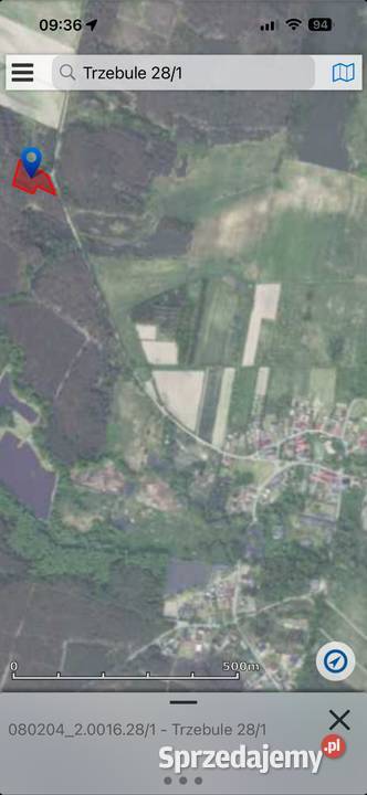 Działka w otulinie lasu sprzedam