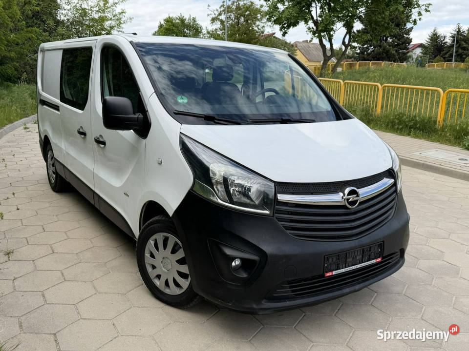 Opel Vivaro Opel Vivaro Long Maxi Doka 6osobwy Rok produkcji 2018 wielkopolskie Gostyń