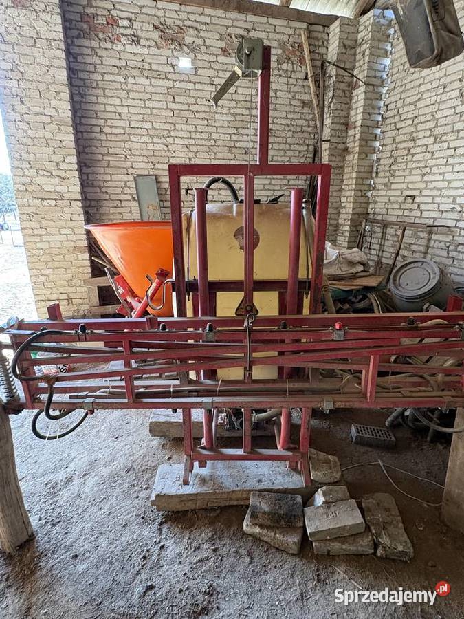 Opryskiwacz Termit 300 l lanca 10 m wałek nieuszkodzony Giełczew