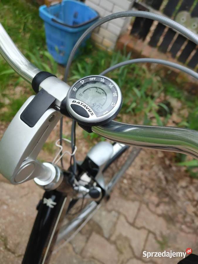 Rower elektryczny BATAVUS Padova pasy royal Żabia Wola