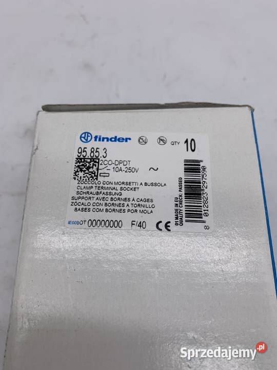 Finder 95853 Gniazdo przekaźnika x9 mazowieckie Warszawa