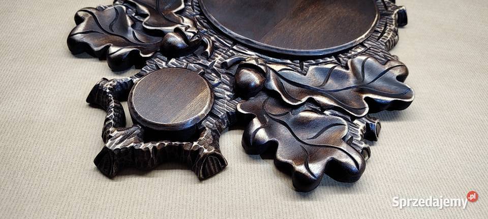 Rzeźbione podkładki pod medalowy oręż dzika