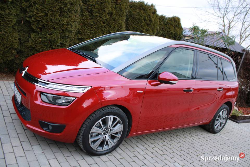 Citroen C4 Grand Picasso Exclusive 7-osobowy Serwisowany Doinwestowany