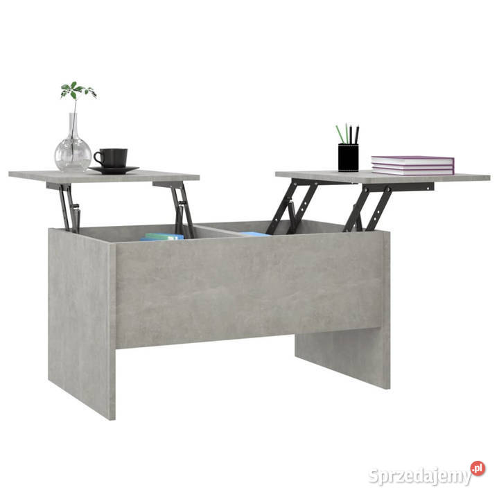 Stolik kawowy szarość betonu 80x50x425 WM809732 Warszawa