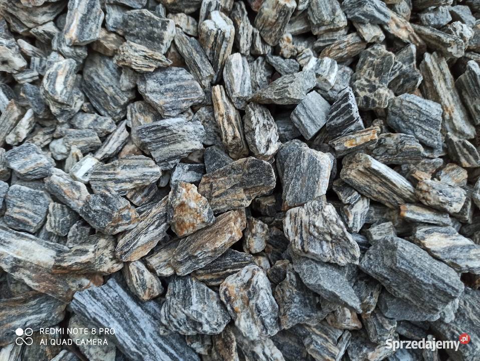 Kora Kamienna ozdobna Kamień w paski Grys Jaworzno